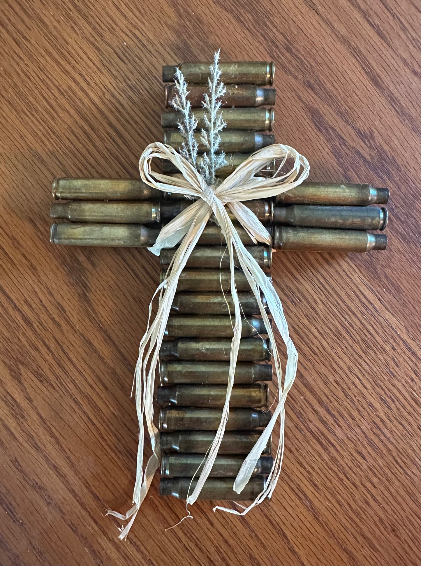 Bullet casing cross
