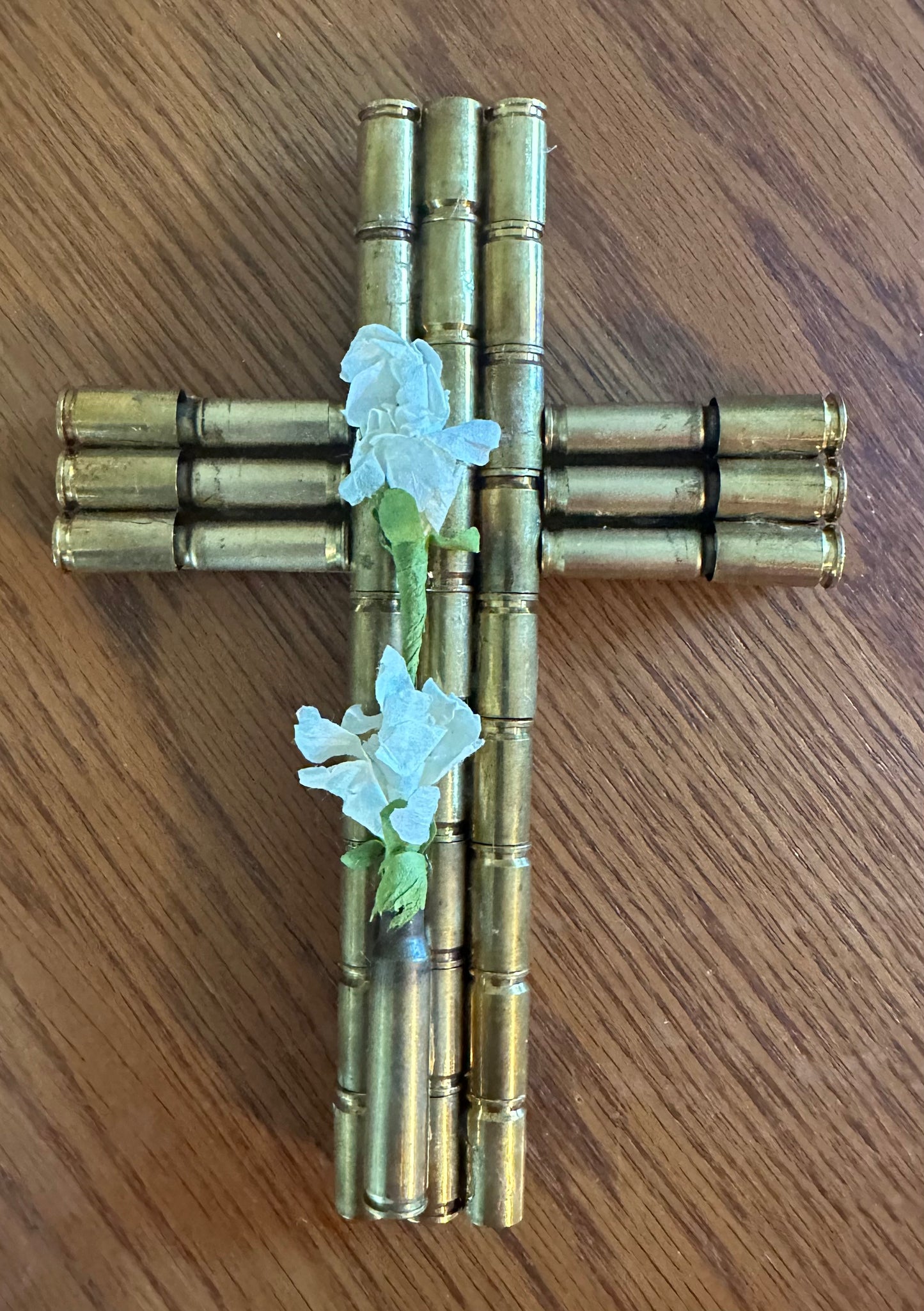 Bullet casing cross