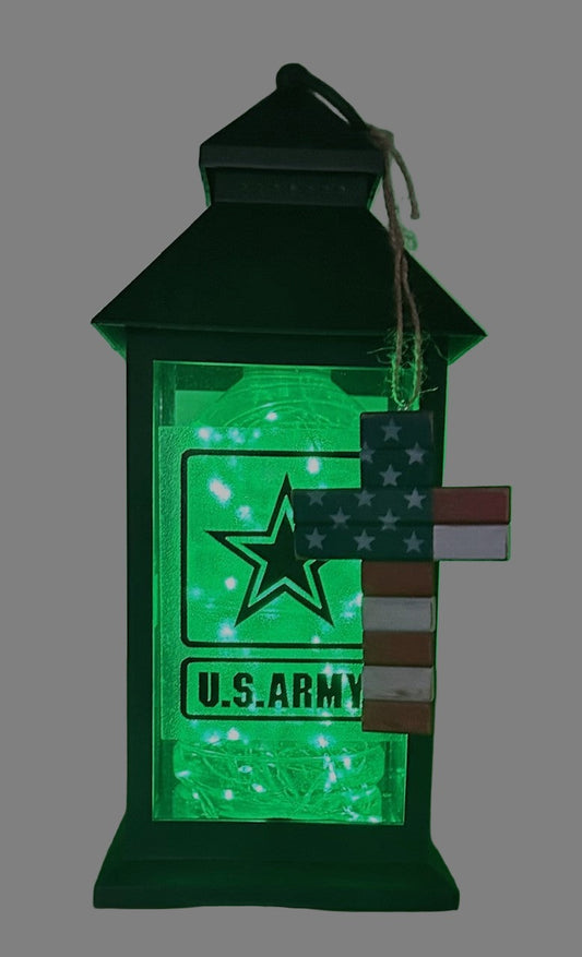 Patriotic lantern/ornament cross
